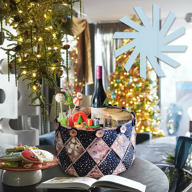 Magic Woven Spiral Storage Basket